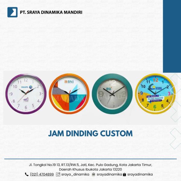 Jam Dinding Custom
