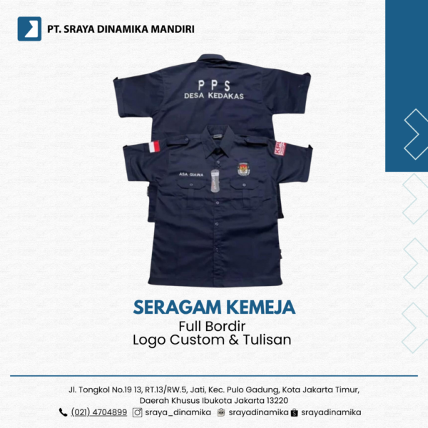 Seragam Kemeja KPU Lengan Pendek
